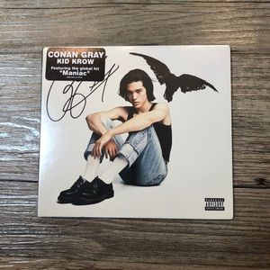 Conan Gray Kid Krow SIGNED Cd!